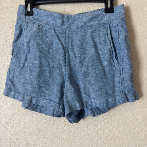 GAP High Waist Blue Women's Shorts - Picture 2 of 6